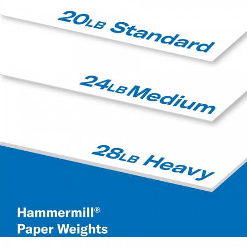 Hammermill Tidal 8.5x11 Inkjet, Laser Copy & Multipurpose Paper - White - Recycled (162008)
