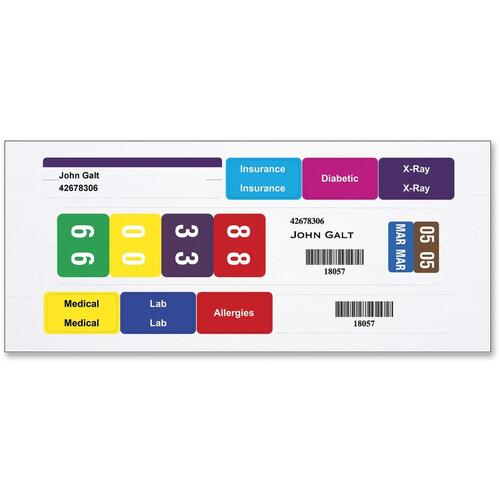 Smead Smartstrip Labeling System ColorBar Refill Labels (66006)
