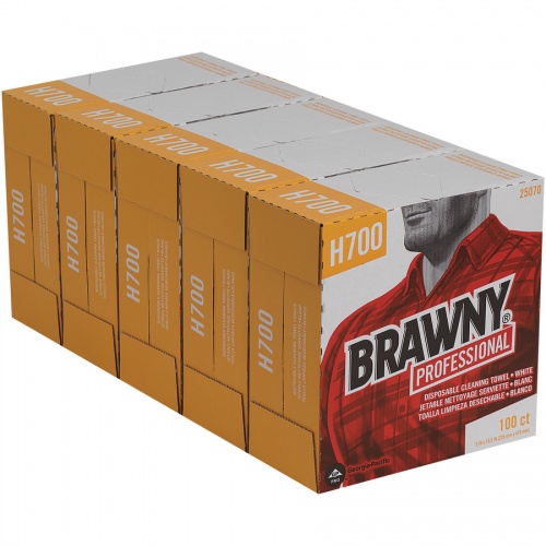 Brawny Professional H700 Disposable Cleaning Towels (25070)