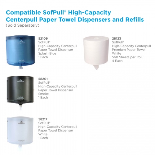 Sofpull Centerpull High-Capacity Paper Towels (28143)