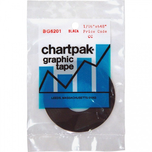 Chartpak Permanent Self-adhesive Graphic Tape (BG6201M)