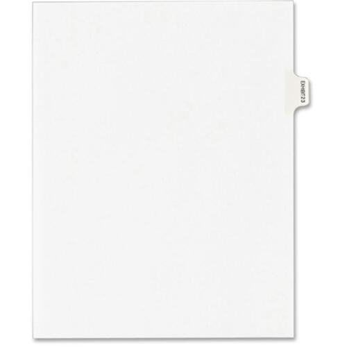 Kleer-Fax Numerical Index Dividers (80123)