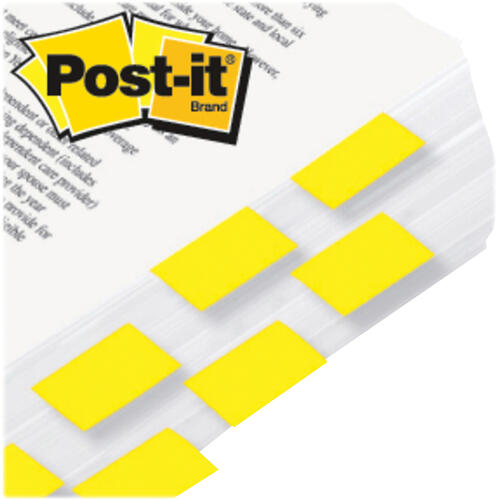 Post-it Yellow Flag Value Pack - 12 Dispensers (680YW12)