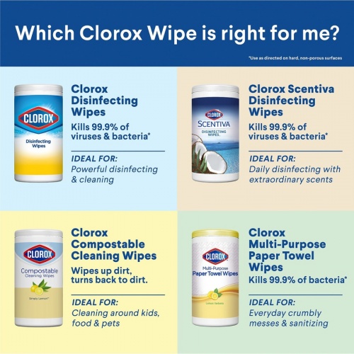 Clorox Disinfecting Wipes Value Pack (30112)
