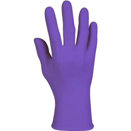 Kimberly-Clark Purple Nitrile Exam Gloves - 9.5" (55082)