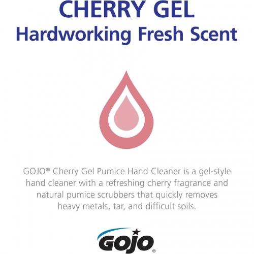 GOJO PRO TDX Refill Cherry Gel Pumice Hand Cleaner (729004)
