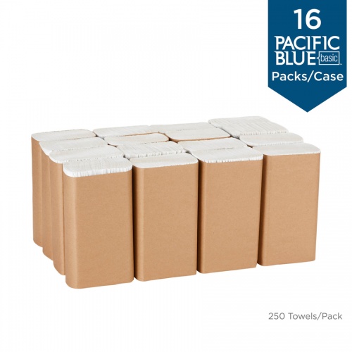Pacific Blue Basic Recycled Multifold Paper Towels (24590)