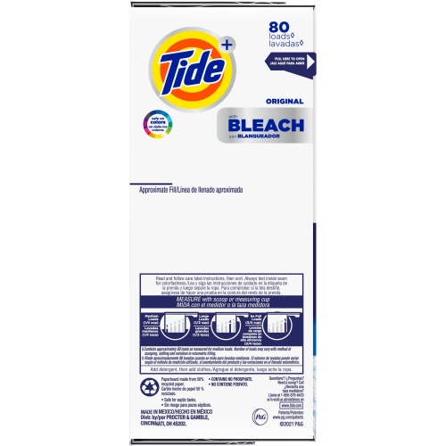 Tide Vivid Plus Bleach Detergent (84998)