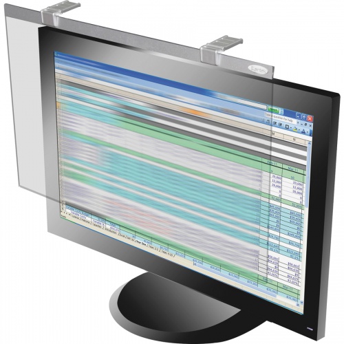 Kantek LCD Privacy/antiglare Wide Screen Filters Silver (LCD24WSV)