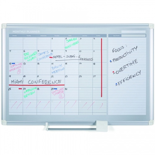 MasterVision MasterVision 2' Magnetic Gold Monthly Planner (GA0397830)