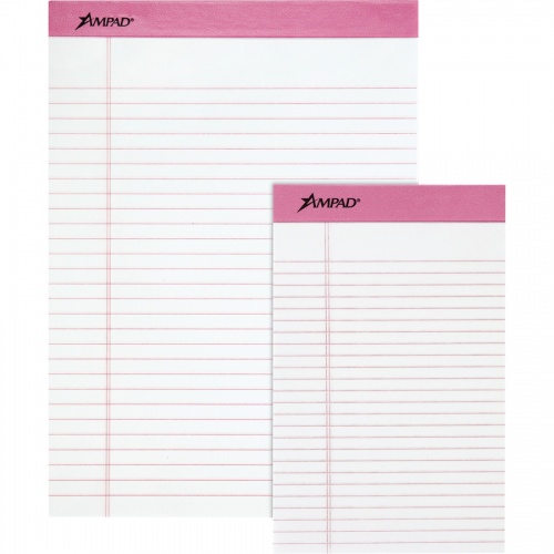 TOPS Pink Binding Writing Pads (20078)