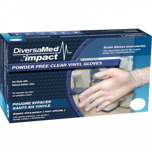 DiversaMed Disposable Powder Free Medical Exam Gloves (8607M)