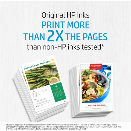 HP 902XL High Yield Yellow Original Ink Cartridge (T6M10AN)