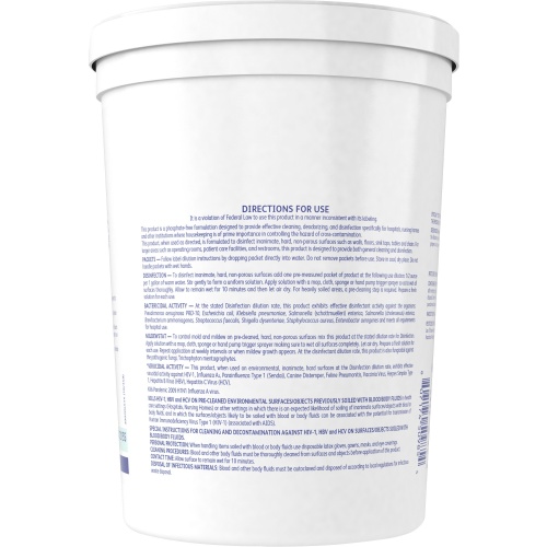 Diversey EasyPaks Detergent/Disinfectant (5412135)
