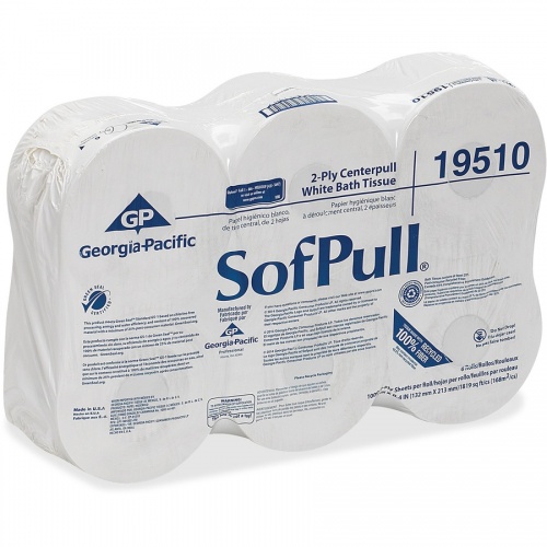 Sofpull Centerpull High-Capacity Toilet Paper (19510)
