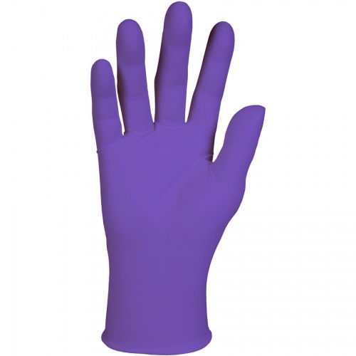 Kimberly-Clark Purple Nitrile Exam Gloves - 9.5" (55082CT)