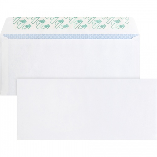 Business Source No. 10 Peel-to-seal Security Envelopes (99714)