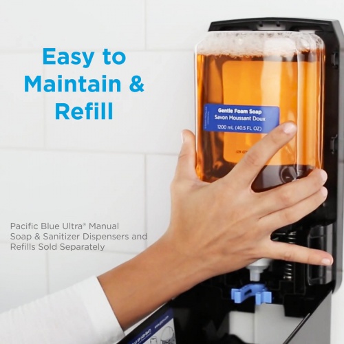 Pacific Blue Ultra Gentle Foam Soap Manual Dispenser Refills (43714)