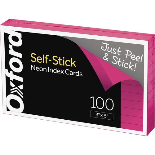 Oxford Self-Stick Index Cards
