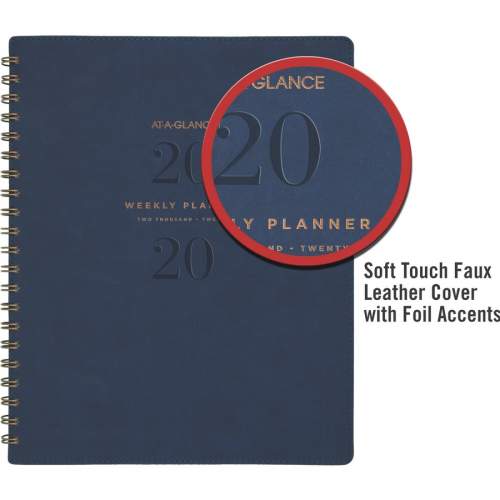 AT-A-GLANCE Signature Large Weekly/Monthly Planner (YP90520)