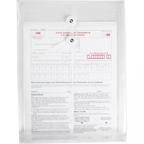 Business Source String Closure Top-open Poly Envelope (02020)