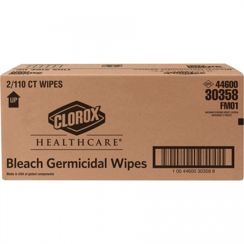 Clorox Healthcare Bleach Germicidal Wipes (30358CT)