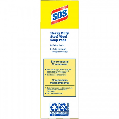 Clorox Commercial Solutions S.O.S. Steel Wool Soap Pads (88320BD)
