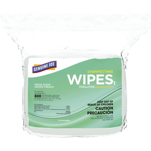 Genuine Joe Disinfecting Cleaning Wipes (14145CT)