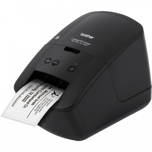 Brother QL-600 Desktop Direct Thermal Printer - Monochrome - Label Print - USB