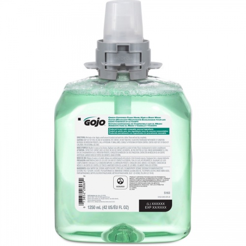 GOJO FMX-12 Refill Green Certified Hair/Body Wash (516304CT)