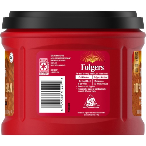 Folgers Ground 100% Colombian Coffee (20532)