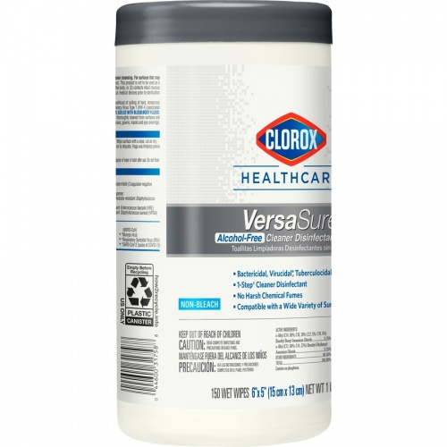 Clorox Healthcare VersaSure Disinfectant Wipes (31758)