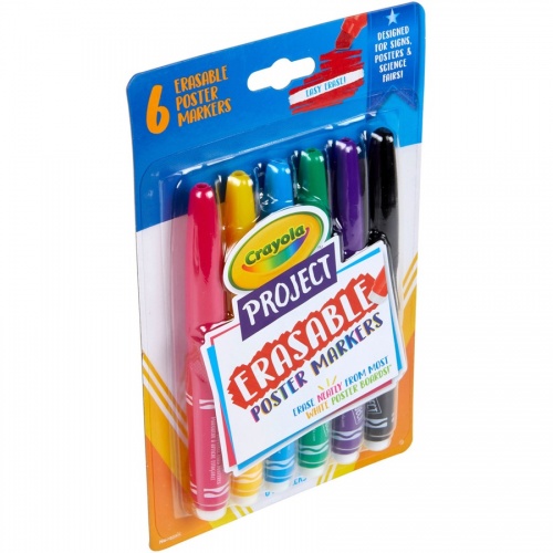 Crayola Project Erasable Poster Markers (588371)