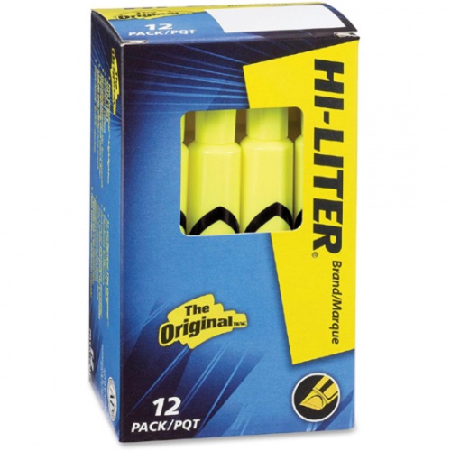 Avery Desk-Style, Fluorescent Yellow, 1 Count (24000)
