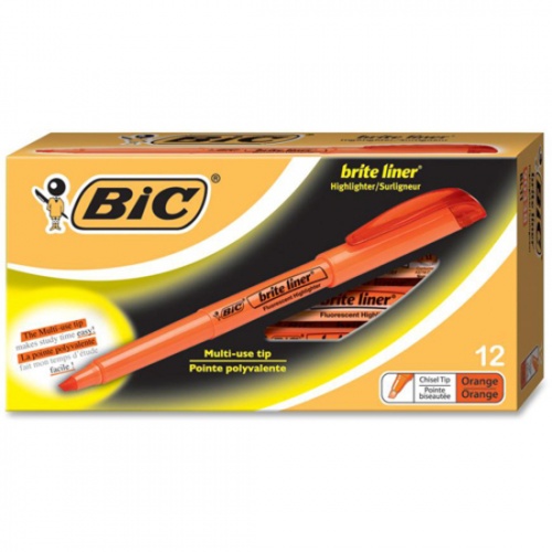 BIC Brite Liner Highlighters (BL11OE)