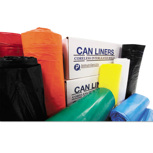Inteplast Group Institutional Low-Density Can Liners, 16 gal, 1.3 mil, 24" x 32", Red, 250/Carton (WSL2432R)