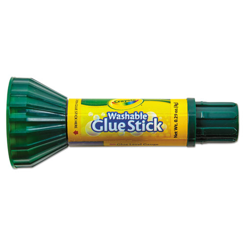 Crayola Washable Glue Stick, 0.88 oz, Dries Clear, 12/Pack (561135)