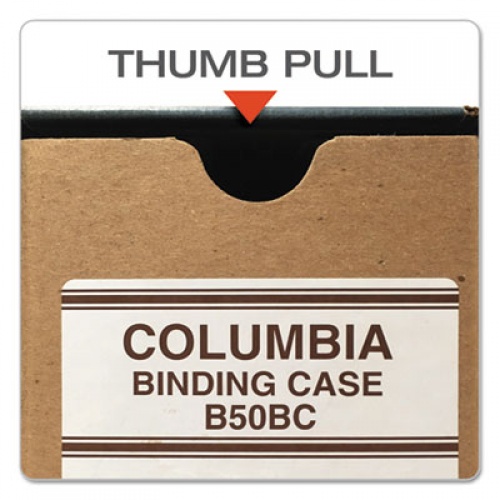 Globe-Weis COLUMBIA Recycled Binding Cases, 2 Rings, 2.5" Capacity, 11 x 8.5, Kraft (B50BC)