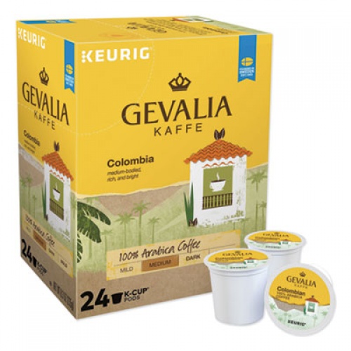 Gevalia Kaffee Colombia K-Cups, 24/Box (5304)
