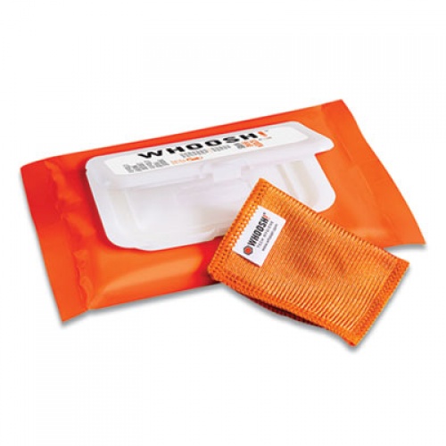 Whoosh! Screen Shine Wipes, Includes 4 x 3 Microfiber Cloth, 20/Pack (1FG20WPENFR)