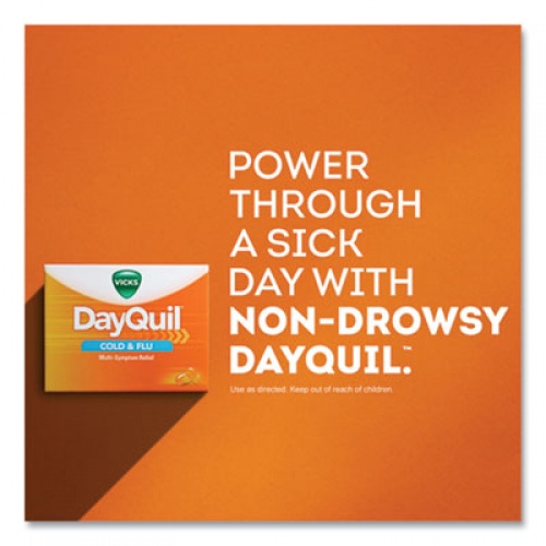 DayQuil COLD AND FLU MULTI-SYMPTOM RELIEF LIQUICAPS, 16/BOX (1290284)