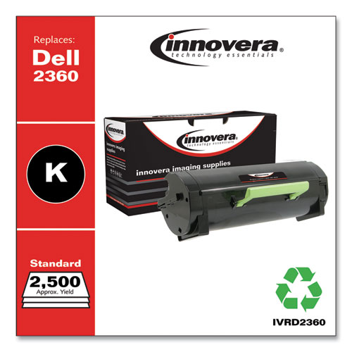 Innovera Remanufactured Black Toner, Replacement for 331-9803, 2,500 Page-Yield (D2360)