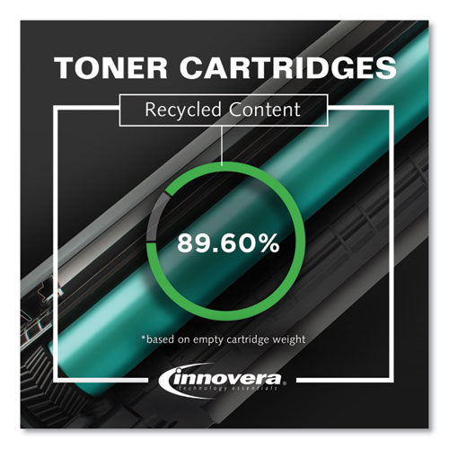 Innovera Remanufactured Black MICR Toner, Replacement for 90AM (CE390AM), 10,000 Page-Yield