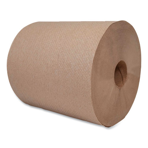 Morcon Tissue Morsoft Universal Roll Towels, Kraft, 1-Ply, 600 ft, 7.8" Dia, 12 Rolls/Carton (R12600)