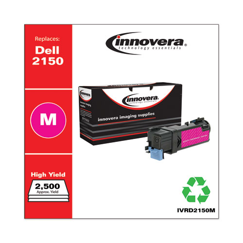 Innovera Remanufactured Magenta High-Yield Toner, Replacement for 331-0717, 2,500 Page-Yield (D2150M)