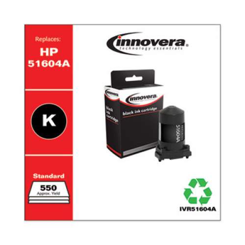 Innovera Remanufactured Black Ink, Replacement for 51604A (51604A)