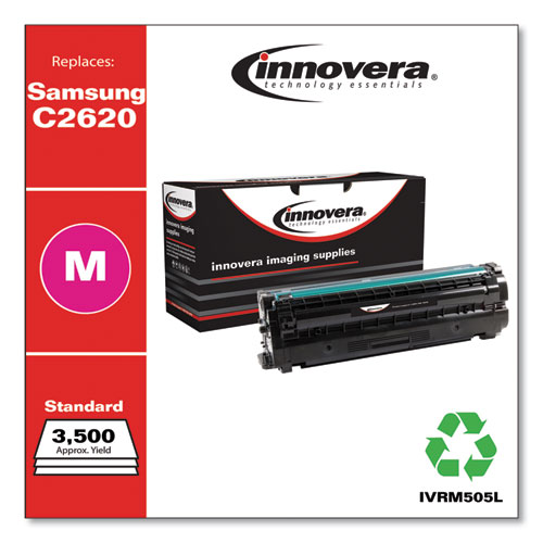 Innovera Remanufactured Magenta High-Yield Toner, Replacement for CLT-M505L (SU304A), 3,500 Page-Yield