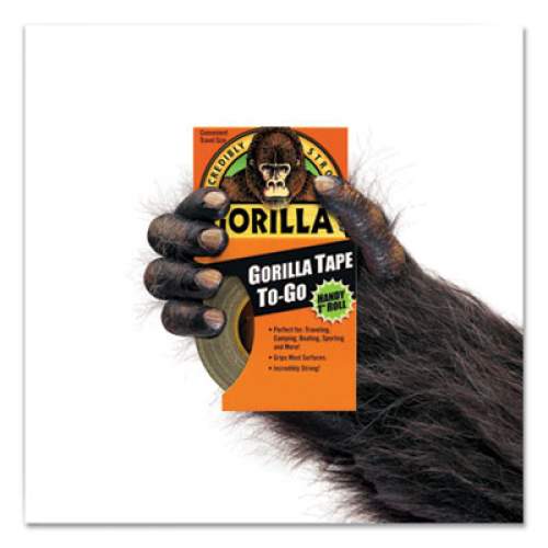 Gorilla Glue GORILLA TAPE, 1.5" CORE, 1" X 10 YDS, BLACK (6100104)