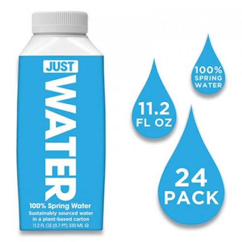 Just Water SPRING WATER, 11.2 OZ, 24/CARTON (24424615)