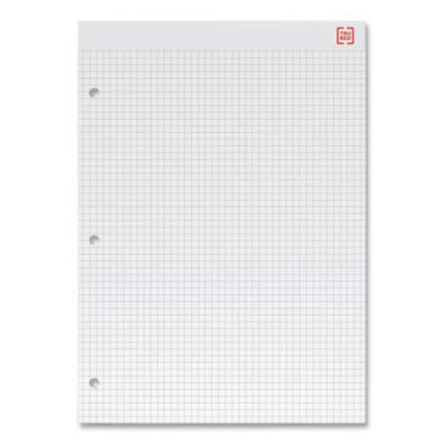 TRU RED Notepads, Quadrille Rule (4 sq/in), 50 White 8.5 x 11.75 Sheets, 12/Pack (24419923)